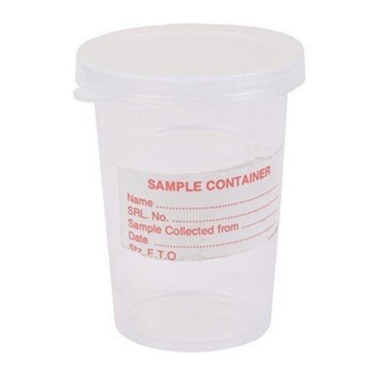 Polylab Sample Container (Press & Fit Type) 50 ml (Pack of 100)