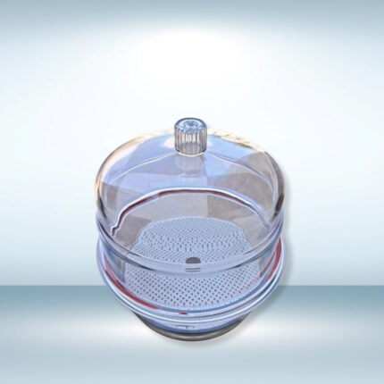 Plastic Desiccator (Plain) (All Clear) PC/PC 200 mm