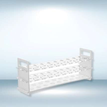 Plastic Test Tube Stand (3 Tier) (P.C) 25 mm x 24 Tubes (Pack of 2)