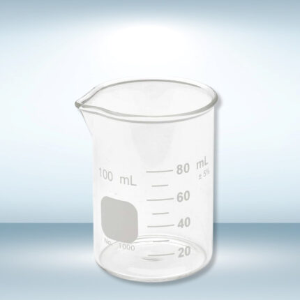 Borosilicate Glass Beaker (100 ML) - Pack of 6