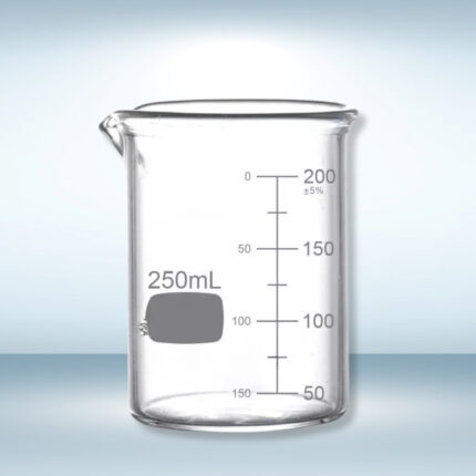 Borosilicate Glass Beaker (250 ML) - Pack of 6