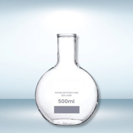 Borosilicate Round Bottom Flask (500 ML) - Pack of 2