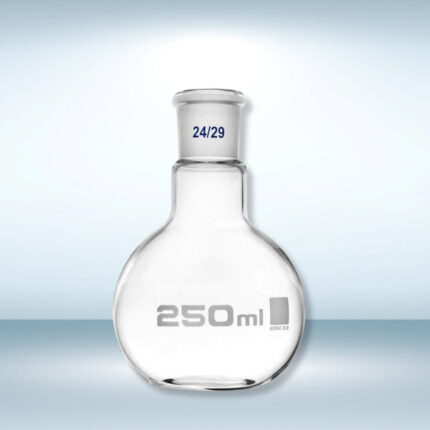 Borosilicate Round Bottom Flask with (24/29 Joint) (250 ML) - Pack of 2